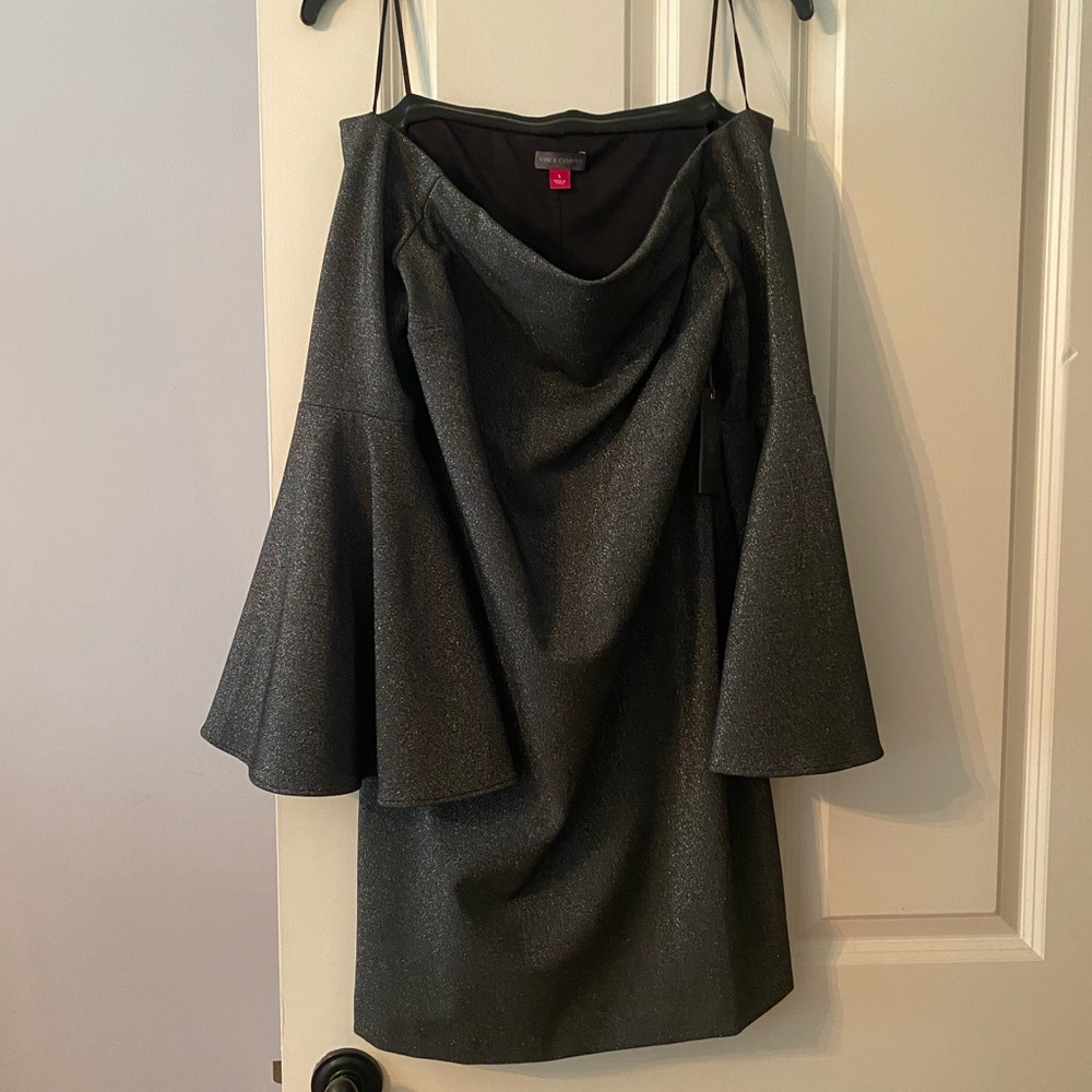 BRAND NEW Vince Camuto Long sleeve Strapless Dress